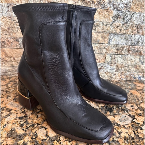 TORY BURCH Zip-Up Stretch Boot - Picture 3 of 11